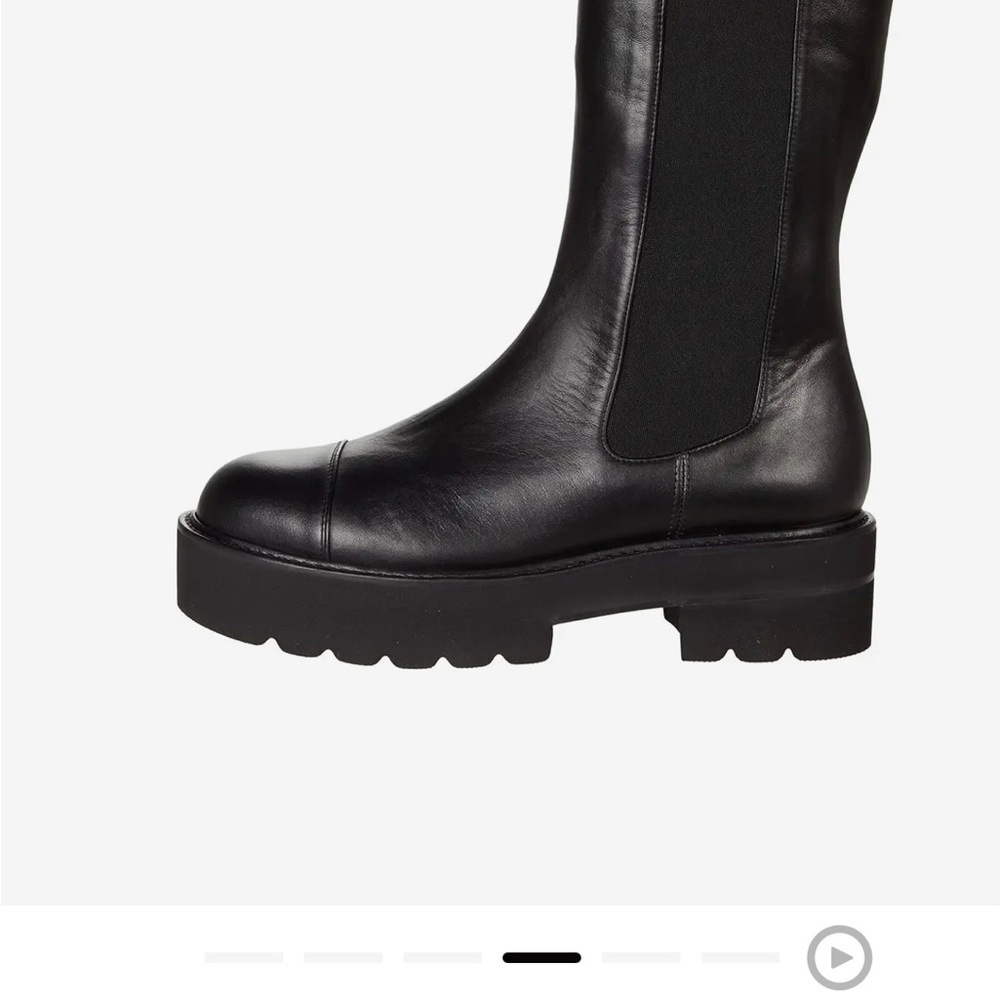 Stuart Weitzman Presley Utltlif Leather Boot